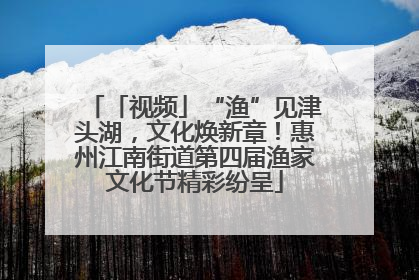 「视频」“渔”见津头湖，文化焕新章！惠州江南街道第四届渔家文化节精彩纷呈