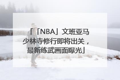 「NBA」文班亚马少林寺修行即将出关，最新练武画面曝光