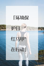 环境保护日 “红马甲”在行动