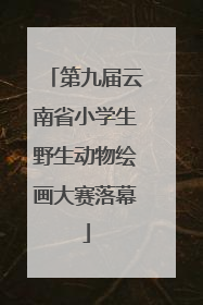 第九届云南省小学生野生动物绘画大赛落幕