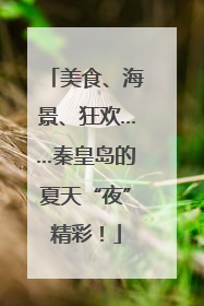 美食、海景、狂欢……秦皇岛的夏天“夜”精彩！