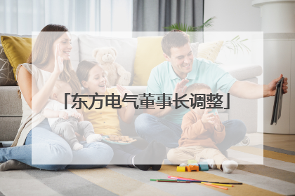 东方电气董事长调整