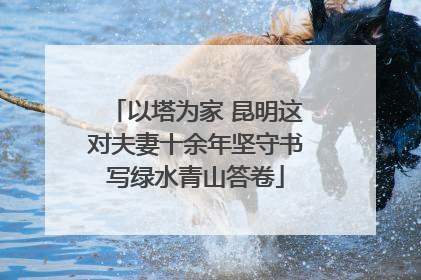 以塔为家 昆明这对夫妻十余年坚守书写绿水青山答卷
