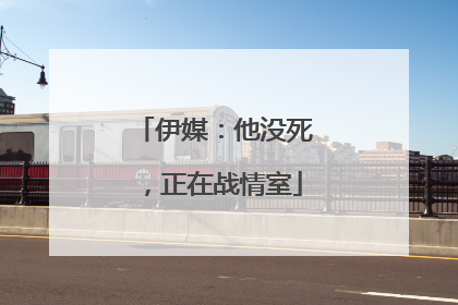 伊媒：他没死，正在战情室