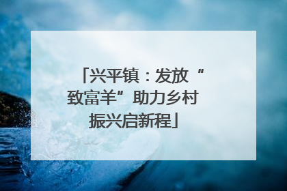 兴平镇:发放“致富羊”助力乡村振兴启新程