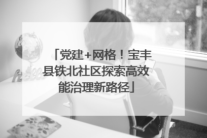 党建+网格！宝丰县铁北社区探索高效能治理新路径