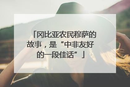 冈比亚农民穆萨的故事，是“中非友好的一段佳话”