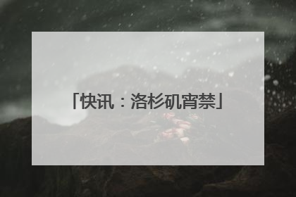 快讯：洛杉矶宵禁
