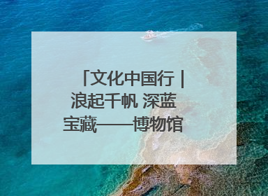 文化中国行｜浪起千帆 深蓝宝藏——博物馆里的海丝遗珍