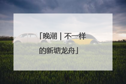 晚潮｜不一样的新塘龙舟