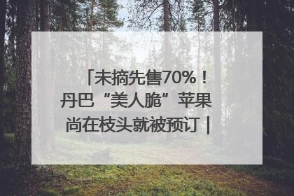 未摘先售70%！丹巴“美人脆”苹果尚在枝头就被预订｜长征路上看四川
