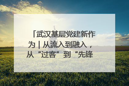 武汉基层党建新作为｜从流入到融入，从“过客”到“先锋” 武汉为流动党员筑起温暖之家