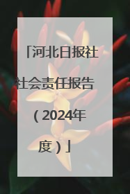 河北日报社社会责任报告（2024年度）