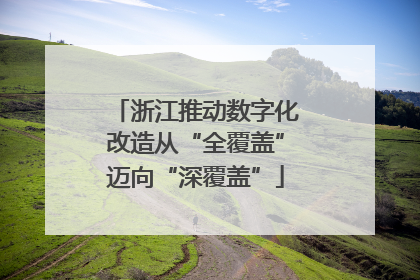 浙江推动数字化改造从“全覆盖”迈向“深覆盖”