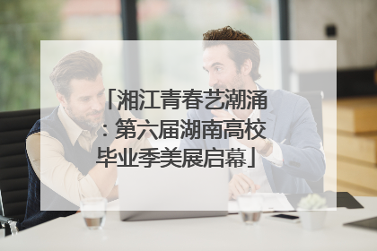 湘江青春艺潮涌:第六届湖南高校毕业季美展启幕