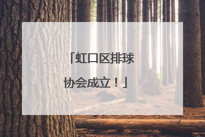 虹口区排球协会成立！