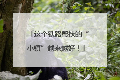 这个铁路帮扶的“小镇”越来越好！