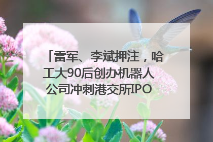 雷军、李斌押注，哈工大90后创办机器人公司冲刺港交所IPO｜IPO直通车