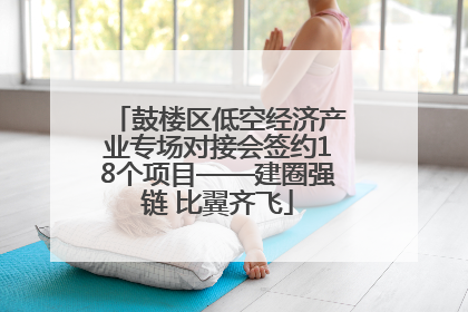 鼓楼区低空经济产业专场对接会签约18个项目——建圈强链 比翼齐飞