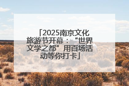 2025南京文化旅游节开幕：“世界文学之都”用百场活动等你打卡